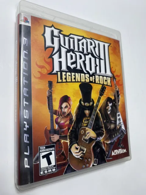 Guitar Hero III: Legends Of Rock Playstation 3 Game