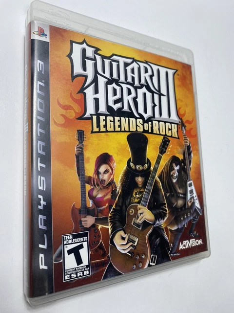 Guitar Hero III: Legends Of Rock Playstation 3 Game