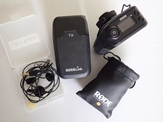 RODELink Filmmaker Kit Digital Wireless Microphone Lavalier For Video and Film