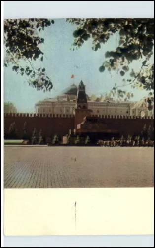 1966 MOSKAU Russland Russia alte AK Sowjetunion UDSSR Postkarte