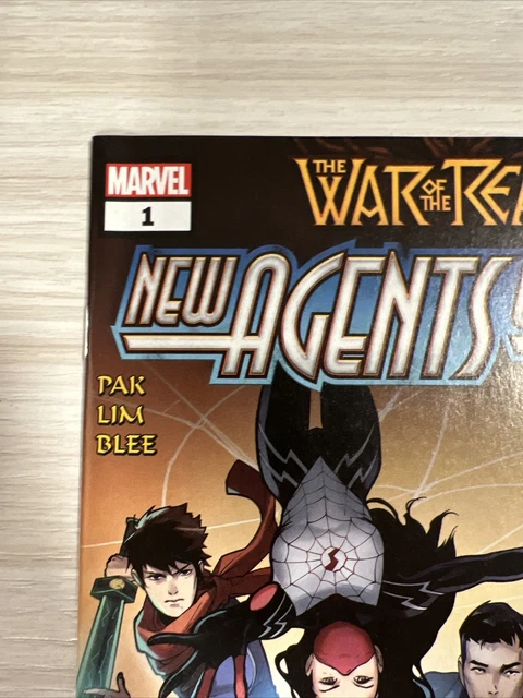 War Of The Realms New Agents Of Atlas #1 Billy Tan Cover 1st Print Marvel 2019 2