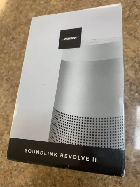 New Bose SoundLink Revolve II Bluetooth Speaker - Luxe Silver (858365-0300)