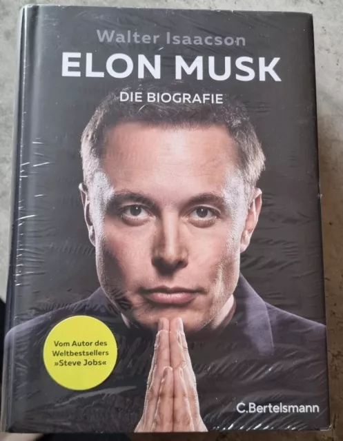 Elon Musk: Die Biografie - Deutsche Ausgabe -Buch | NEU / verschweisst