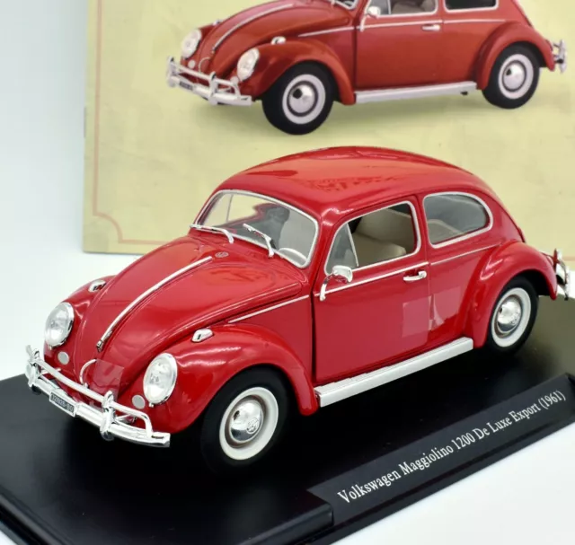 Model Car Scale 1:24 Volkswagen VW Beetle Kafer maggiolino 1200 diecast Car