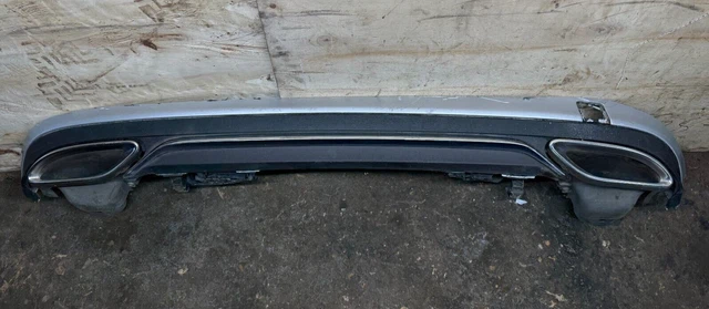 MERCEDES E CLASS W212 Rear Bumper Diffuser Lower Trim Exhaust Tip £149. ...