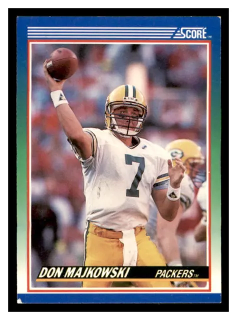 1990 Score #15 DON MAJKOWSKI Green Bay Packers ~B5SS