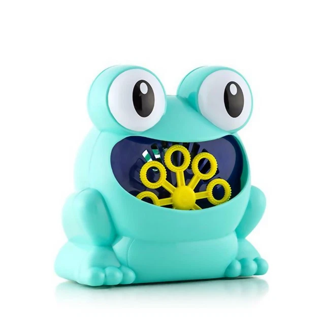 Bubble Machine Children Bubble Maker Shower Bath Toy Birthday Gifts Party Frog