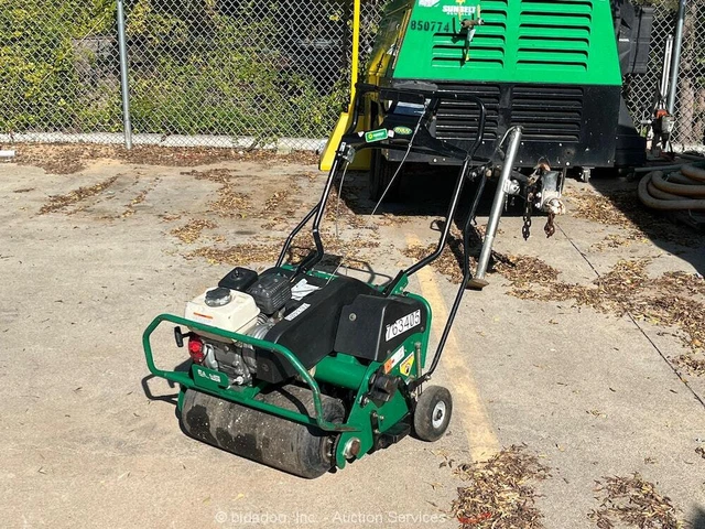 2015 Ryan LAWNAIRE V Walk Behind 27" Lawn Aerator Self Propelled Honda bidadoo