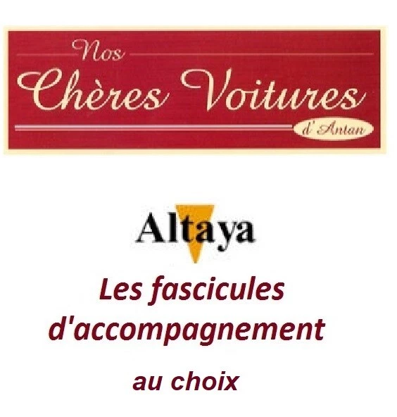 Altaya micro voitures d'antan - Collection