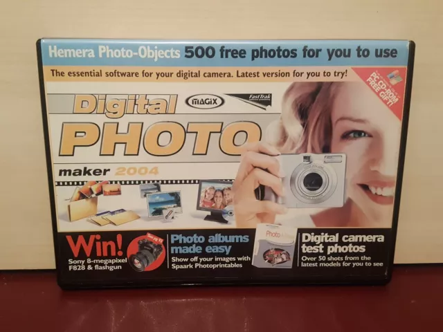 Magix Digital Photo Maker 2004 - PC CD ROM Software - (J64)