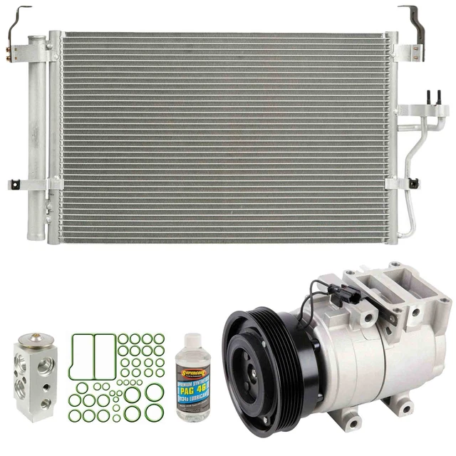 For Toyota RAV4 2008 AC Compressor W/A/C Condenser & Repair Kit