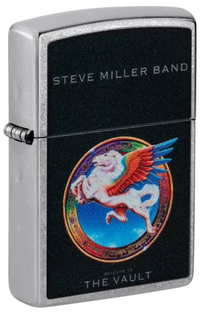 Zippo Steve Miller Band Welcome to the Vault Design Street Chrome Windproof L...