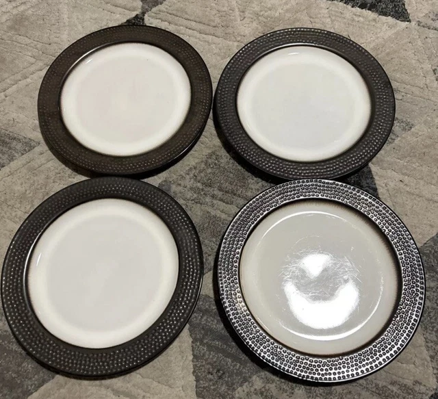 THRESHOLD BARNET BRONZE Dinner Plates 10.5 Discontinued Set of 4 29.39 PicClick