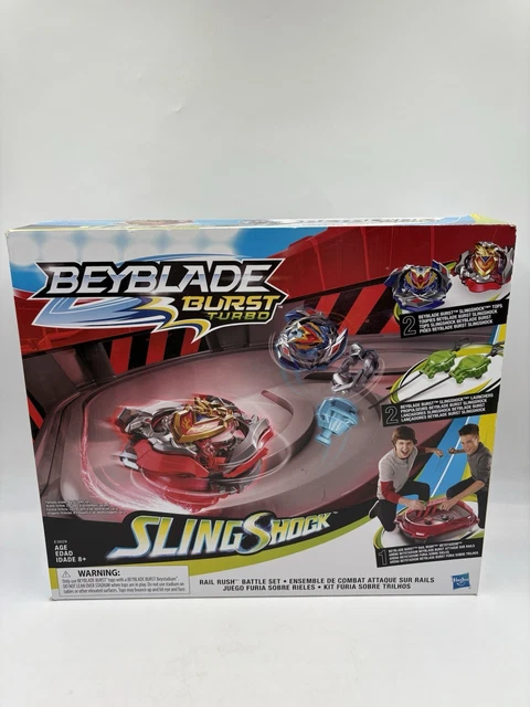 HASBRO BEYBLADE BURST EVOLUTION SWITCH STRIKE BATTLE TOWER BEYSTADIUM, CHAMPS DE BATAILLE – SÉNÉGAL