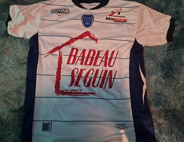 Maillots de foot vintage / rétro - The Football Market - Maillot ESTAC Troyes vintage extérieur