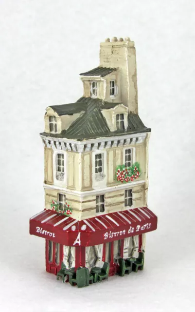 NIB J Carlton Gault French Miniature HandPainted Paris Building Bistrot De Paris