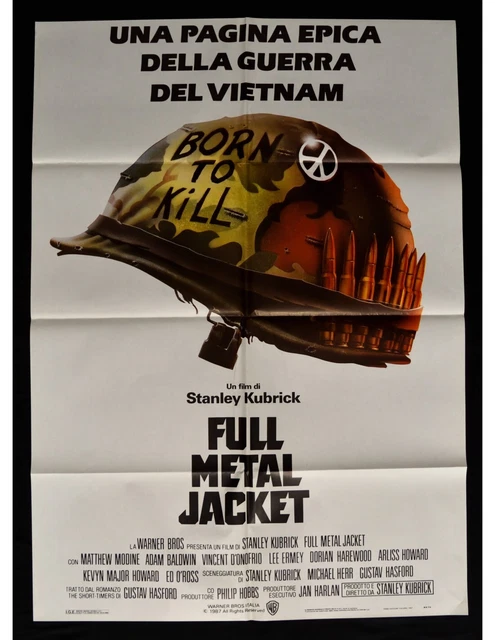 MANIFESTO FULL METAL Jacket STANLEY Kubrick Matthew Modine Adam Baldwin