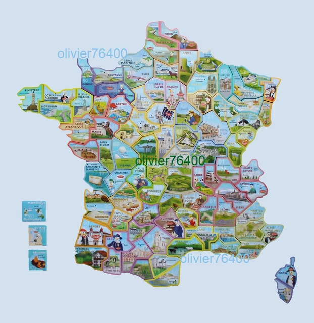LE GAULOIS carte de France 2008 vente à l