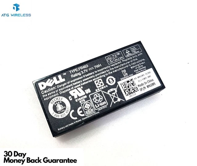NU209 Dell R710 R610 R510 R410 PERC 5I 6I H700 H800 Raid Battery 0NU209 Test OK
