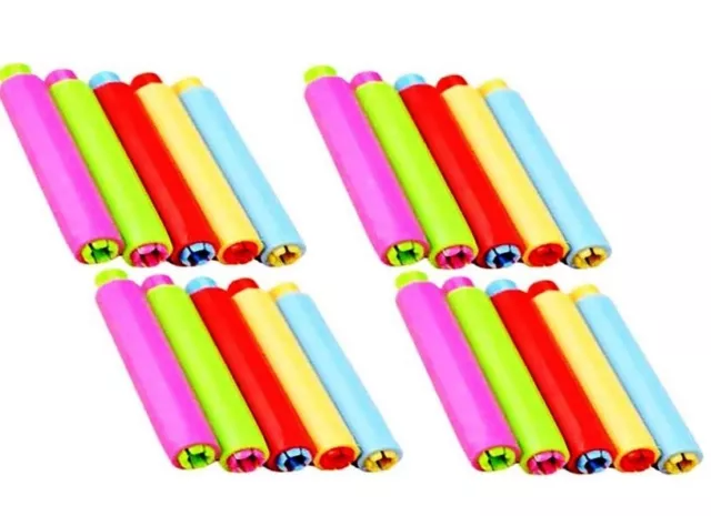 20PCS Kunststoff Kreidehalter Kreiden Halter Verstellbarer Chalk Holder für Kind