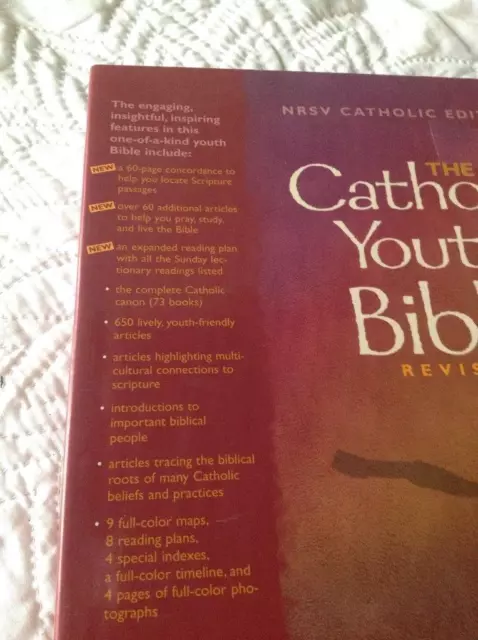 NRSV Catholic Edition The Catholic Youth Bible Revised Bonded Leather