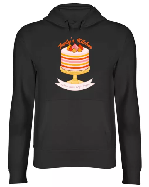 Aunty's Kitchen Hoodie Mens Womens Where Sweet things Happen Top Gift
