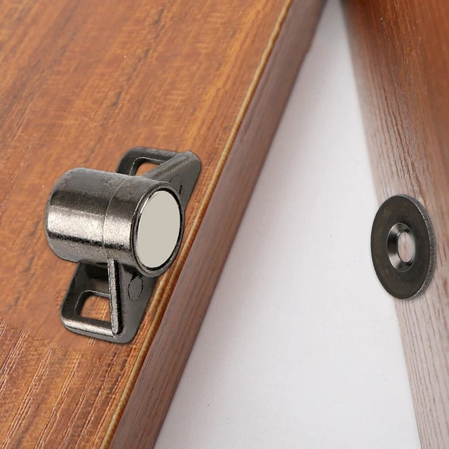 10 X Loquets à Bille Pour Porte D'armoire – Laiton, Diamètre 8mm, Neufs, Uxcell