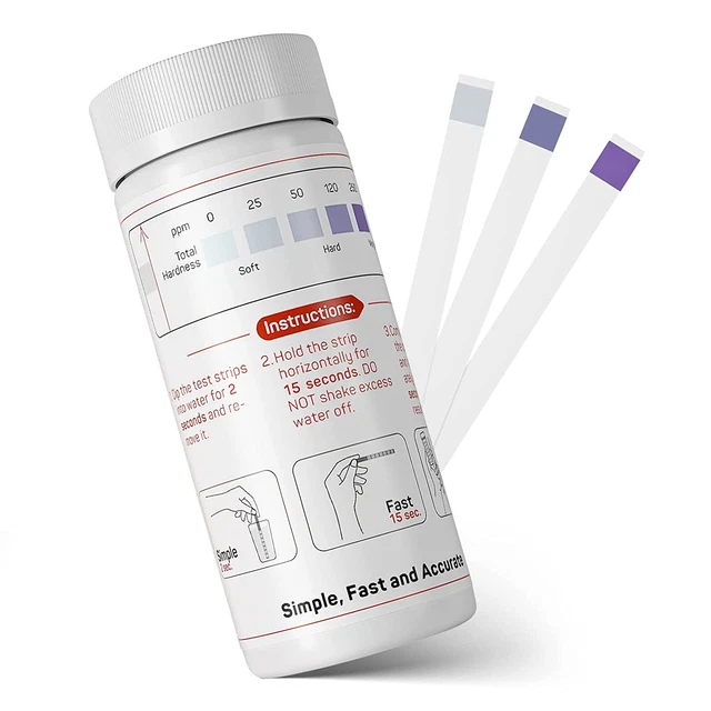 WATER HARDNESS TEST Kit Check your water hardness and water softener