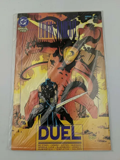 DC Comics Batman: Legends Of The Dark Knight Issue #1 Annual 1991 Gradeable! NM+