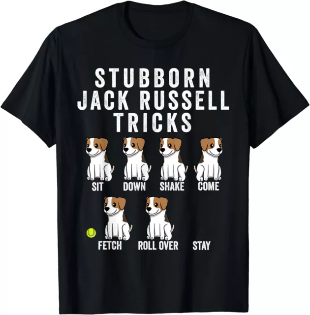 Stubborn Jack Russell Terrier Tricks Shirt Dog Gift Unisex T-Shirt