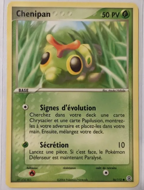 Carte Pokémon EX Rouge Feu Vert Feuille