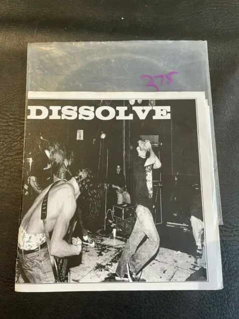 Dissolve --Efr05 7" Ep Record Vinyl Sandblaster-Gabriel's Wrench Oop Rare