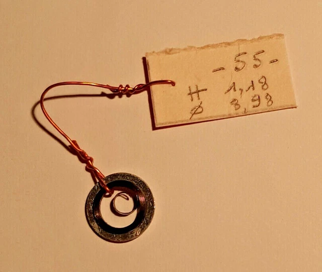 Ressort De Barillet Pour Montre - Hauteur 15, 2.70 Mm - Pièce De Rechange Qualité France