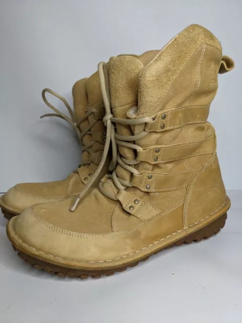 SOREL KAYA WOMEN S Size 8.5 Brown Leather Thinsulate Fleece Lined