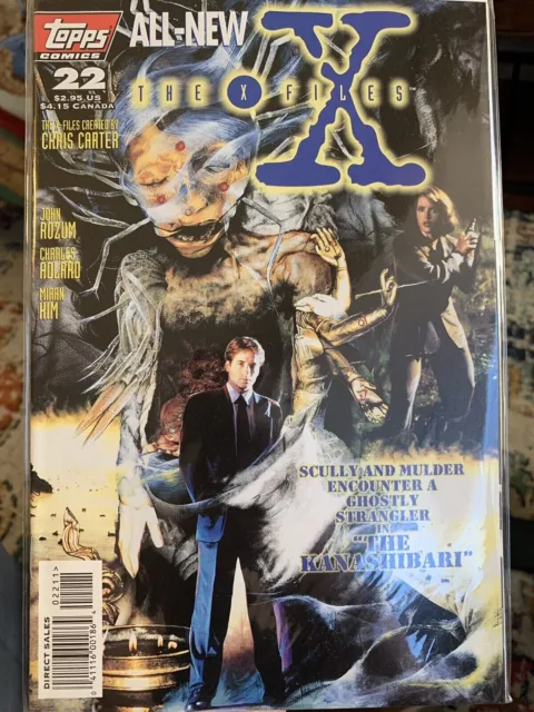 The X-Files - Topps Comics - Volume 1. Number 22-September 1996-The Kanashibari