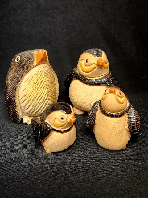 Rinconada Penguin Family. Set of four.