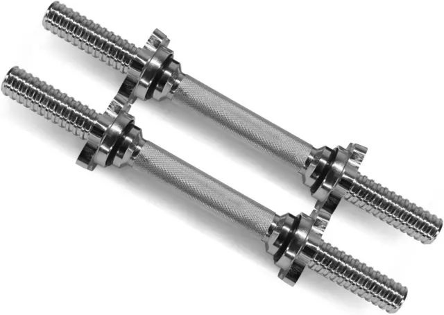 Adjustable Dumbbell Handle/Straight Barbell/Arm Blaster for 1" Cast Iron Weight