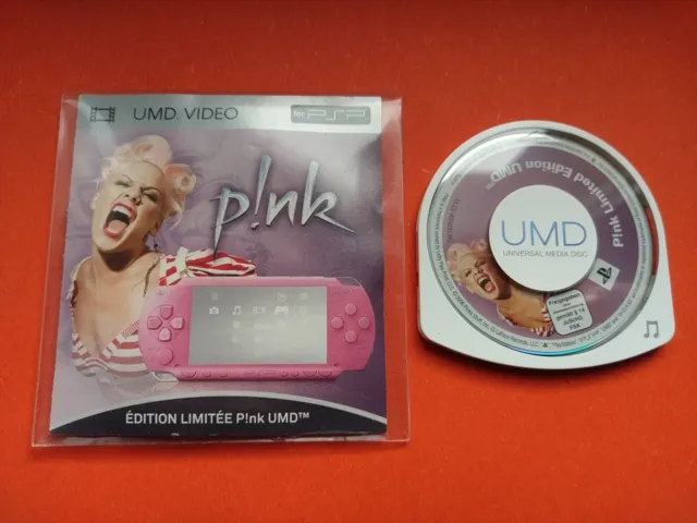 Rare UMD Sony PSP Édition Limitée PINK 2006