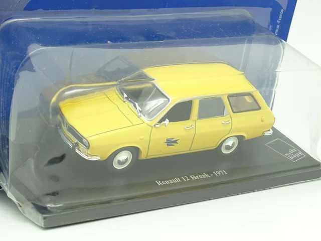 Universal Hobbies UH Presse La Poste 1/43 - Renault 12 Break 1971