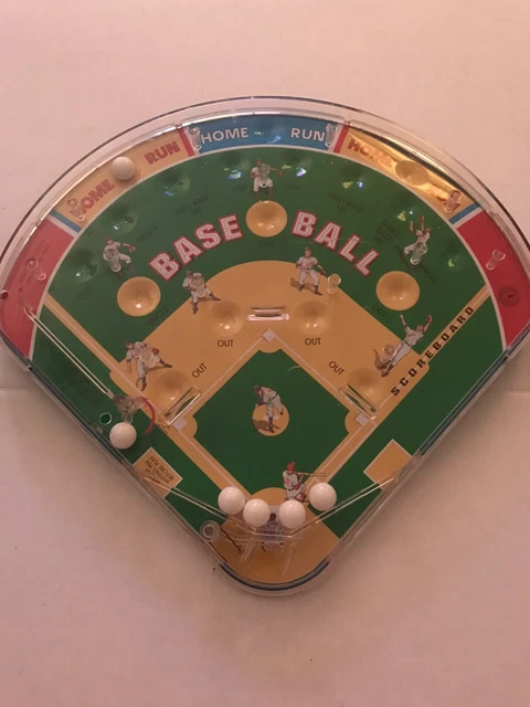 Baseball Pinball Arcade Game by Schylling 2001 Play Ball!