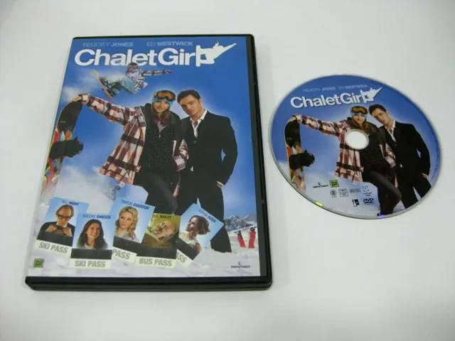 Chalet Girl DVD Felicty Jones Ed Westwick Bill Nighy Brooke Shields