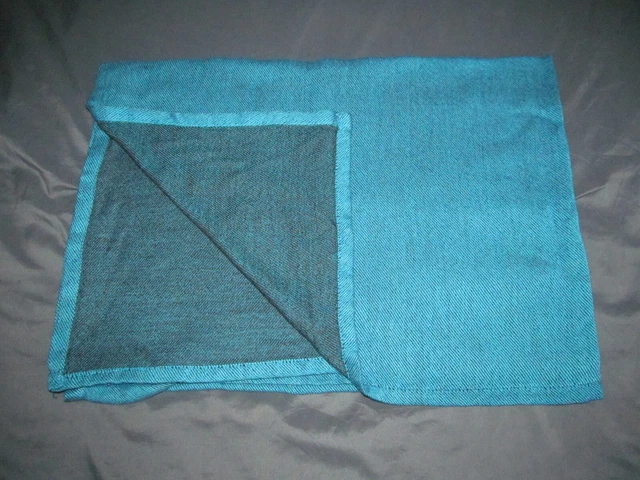 SAS Scandinavian Airline System cabin blanket travel throw BLUE