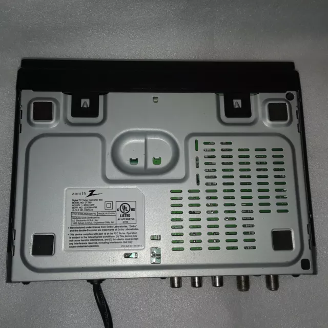 Boîtier convertisseur tuner TV numérique Zenith DTT901 sans télécommande 3