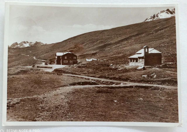 PASSO GAVIA (Sondrio) - 1939 - Rifugio Arnaldo Berni e Chiesetta