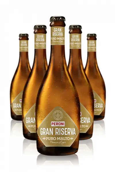 Birra Peroni Gran Riserva Puro Malto Confezione da 12 Bottiglie x 50cl