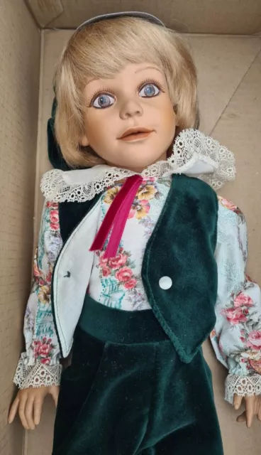 Schildkröt-Puppe "Heinerle" 50 cm in OVP, wie neu