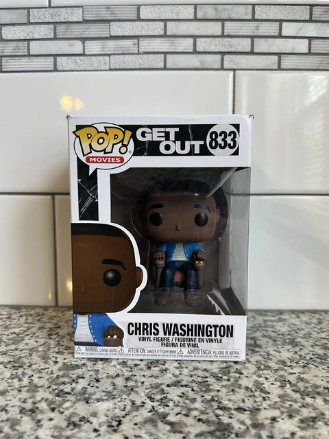 Funko Pop! Movies: Get Out - Chris Washington #833 - w/ Pop protector