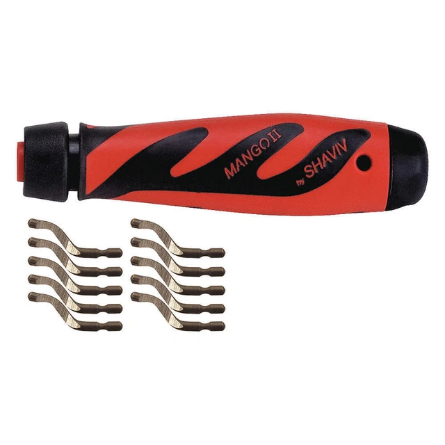 SHAVIV 155-00177 Deburring Tool Set,E Series