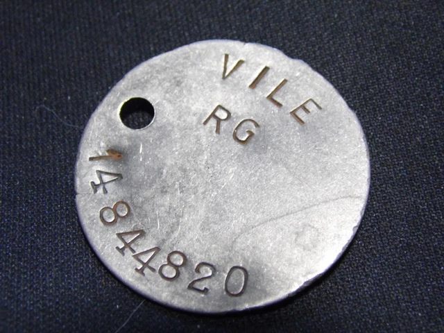 WW2 RELIC DOGTAG ww2 RAC RTR Recce Replacement from GSC - VILE 820 EUR ...