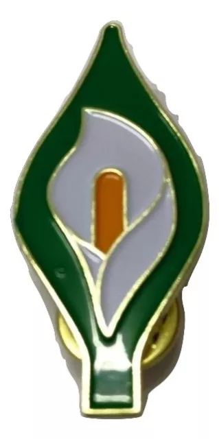 Easter Lily Enamel Pin Badge  - Irish Republican Rebel 1916 Rising